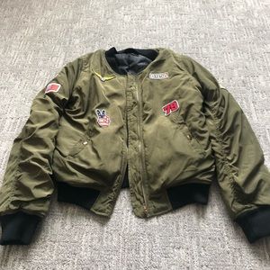 Army bomber jacket